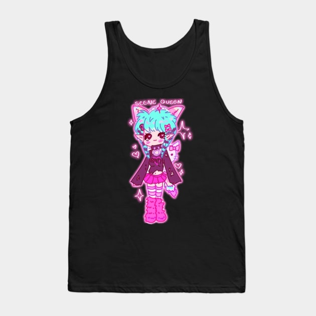 scene queen Tank Top by essiethestrange